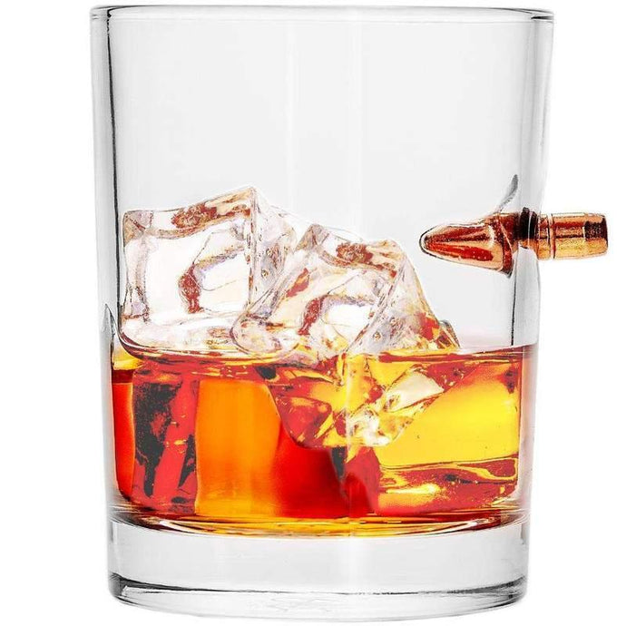 Lucky Shot - Whiskyglas mit .308 Geschoss - MantisX.at