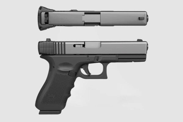 CHARGING HANDLE für GLOCK 17/19/22/23/24/26/27/34/35/41/45/47 - MantisX.at