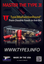 Lade das Bild in den Galerie-Viewer, LiveFire Tactical Training | .45 ACP Type3MalfunctionRound - 5er Pack - MantisX.at
