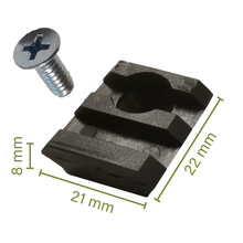 Lade das Bild in den Galerie-Viewer, MAGRAIL – MAGAZIN BODENPLATTEN ADAPTER – UNIVERSAL – 3 Stück - MantisX.at
