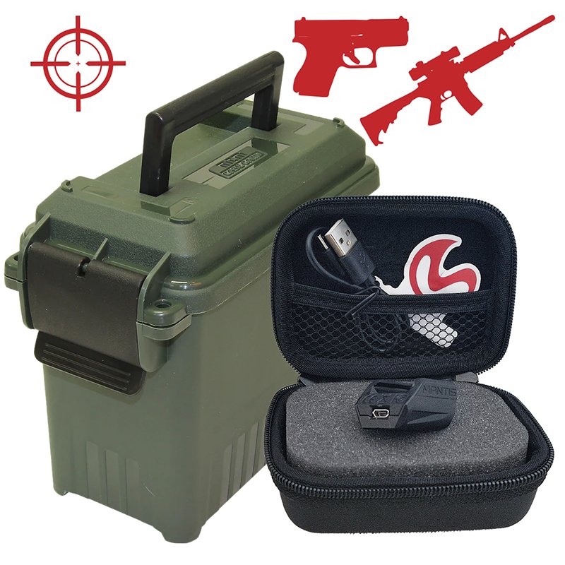 Mantis X2 – Trockenschießtrainings - System im MTM Hartschalenkoffer - LIMITED EDITION - MantisX.at