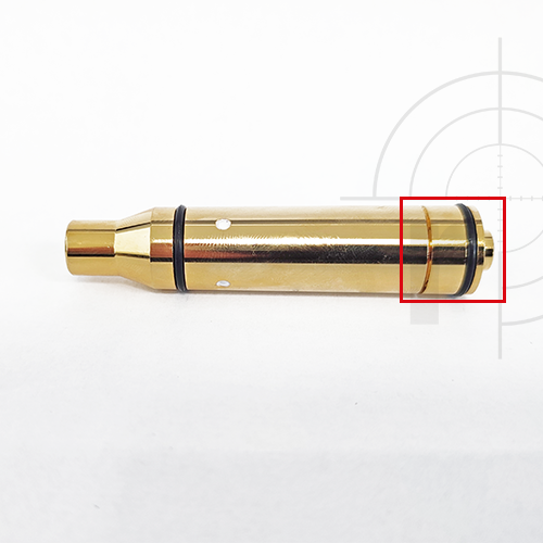 Endkappe für 338 LAPUA Laser Patrone | Typ B