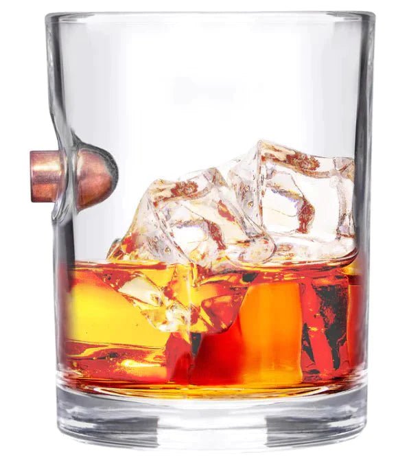 Lucky Shot - Whiskyglas mit .45 Geschoss - MantisX.at